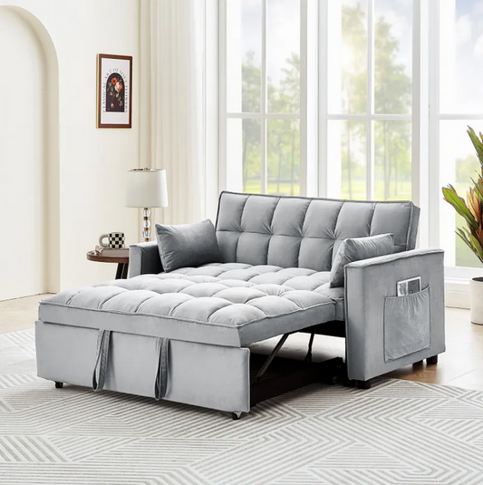 Convertible 3-in-1 Multi-Functional Sofa Bed